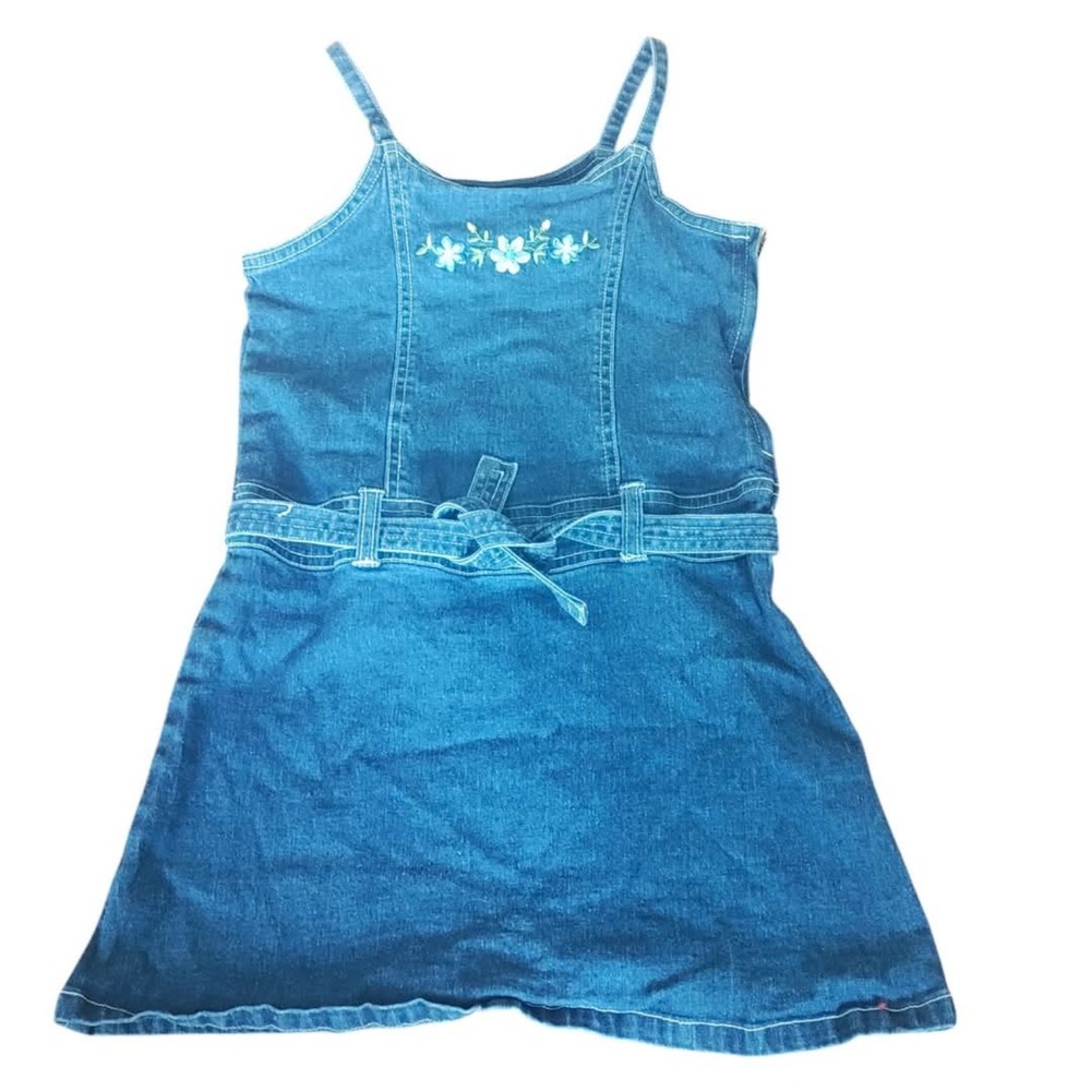 Vintage No Kidding Denim Dress Size 6